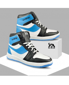 Mens Sneakers Synthetic Shoes Blue
